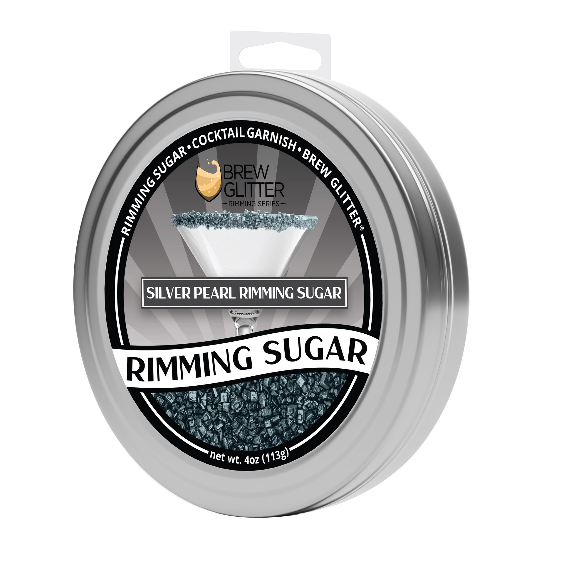 slide 2 of 6, Bakell Brew Glitter Rimming Sugar, 4 oz