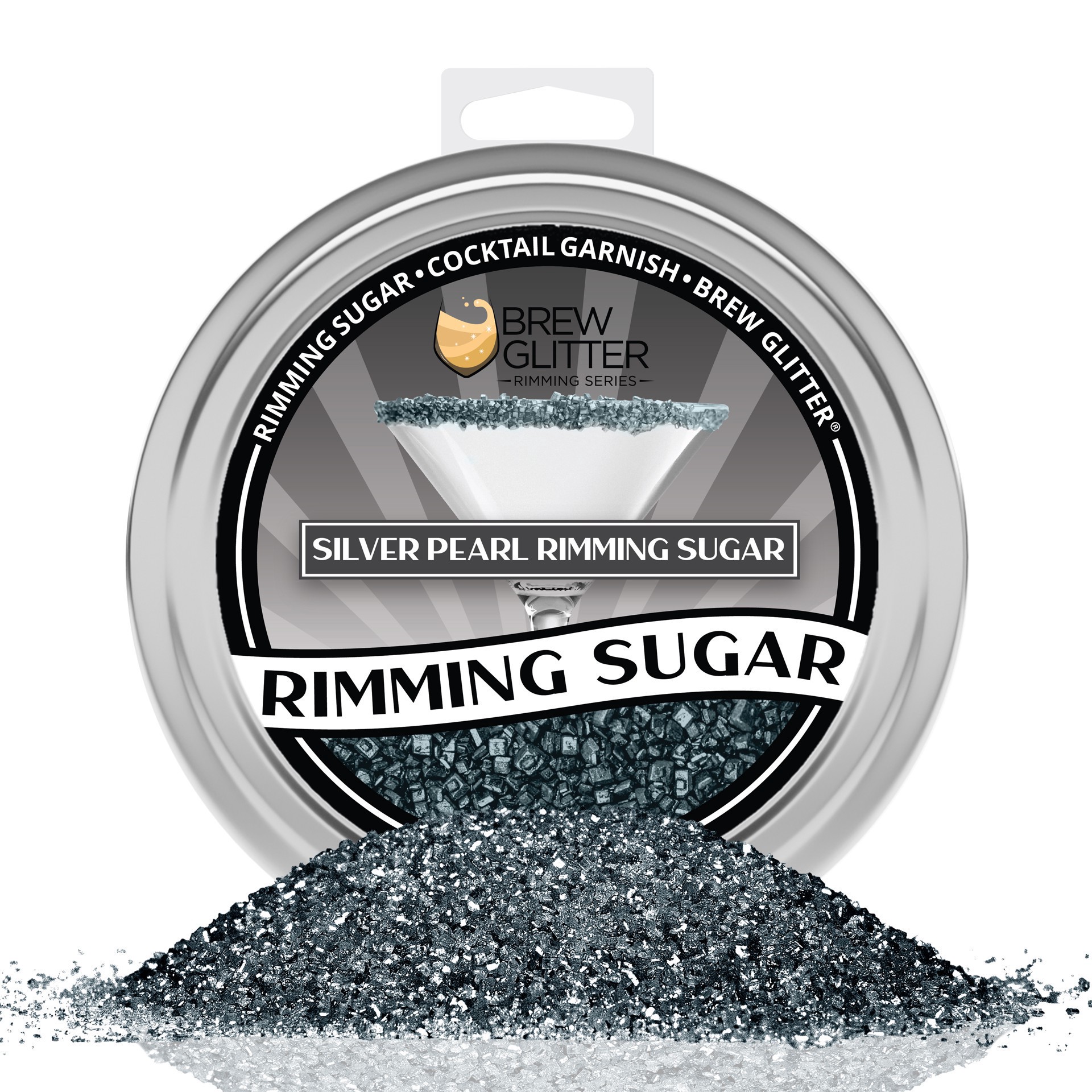 slide 6 of 6, Bakell Brew Glitter Rimming Sugar, 4 oz