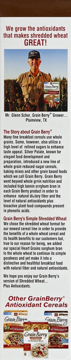 slide 2 of 4, Silver Palate Grain Berry Antioxidant Shredded Wheat, 14 oz