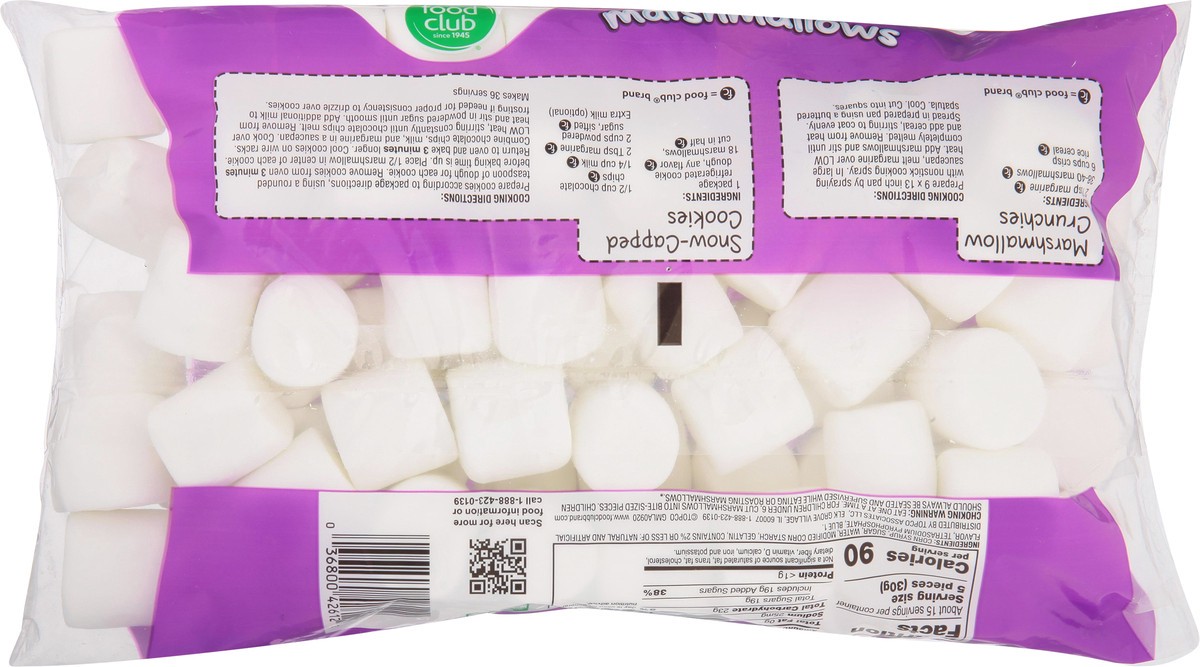 slide 6 of 13, Food Club Marshmallows 16 oz, 16 oz