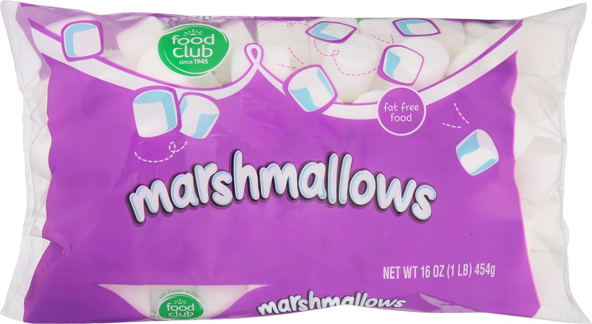 slide 9 of 13, Food Club Marshmallows 16 oz, 16 oz