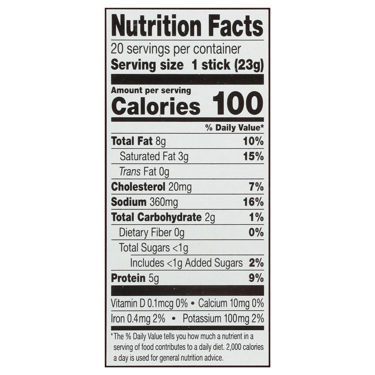 slide 5 of 12, Jack Link's Classics Original Beef and Pork Stick, 0.80 ounce, pack of 20, 0.80 oz