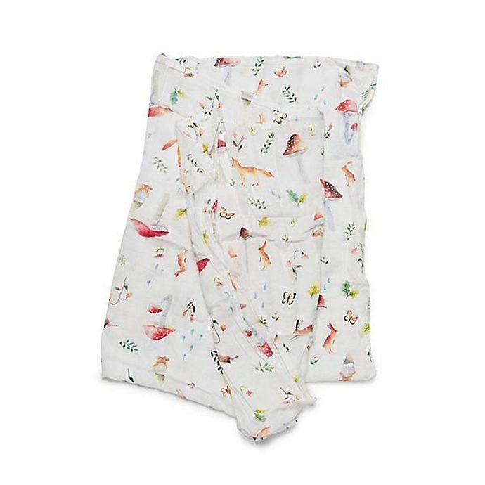 slide 1 of 9, Loulou Lollipop Woodland Gnome Swaddle Blanket, 1 ct