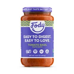 Fody Tomato Basil Sensitive Pasta Sauce 19.4 oz
