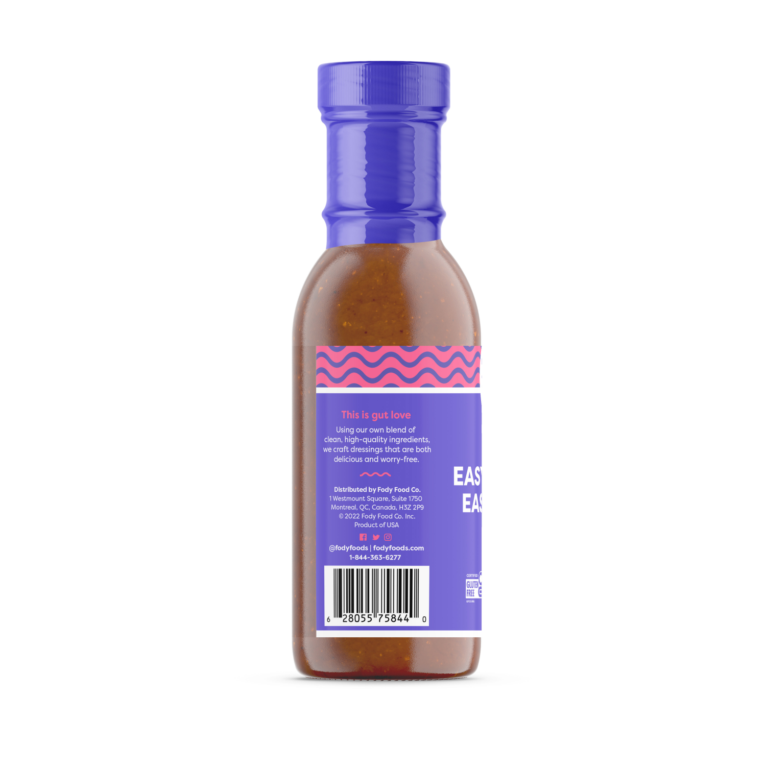 slide 3 of 3, Fody Balsamic Vinaigrette Dressing 8 fl oz, 8 fl oz