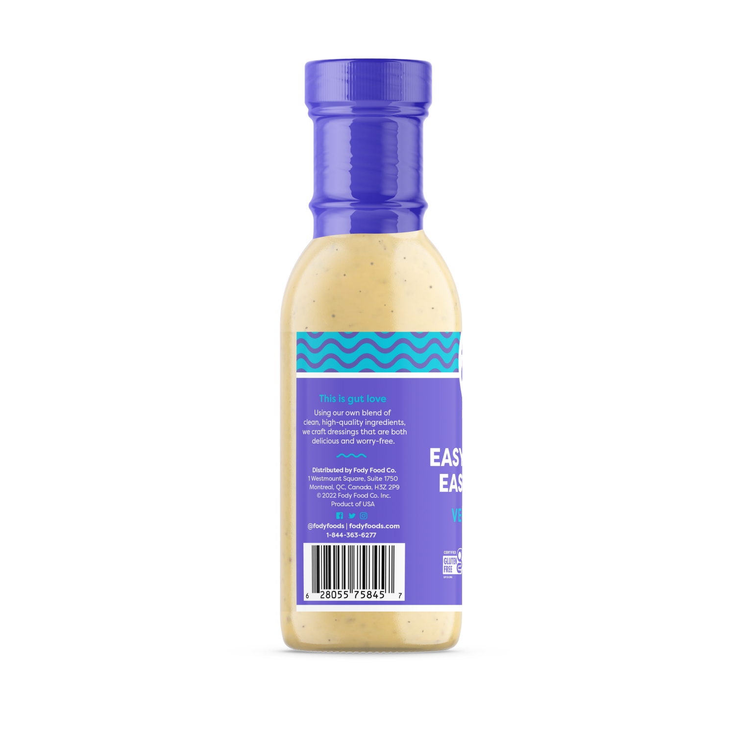 slide 3 of 3, Fody Caesar Dressing, 8 oz