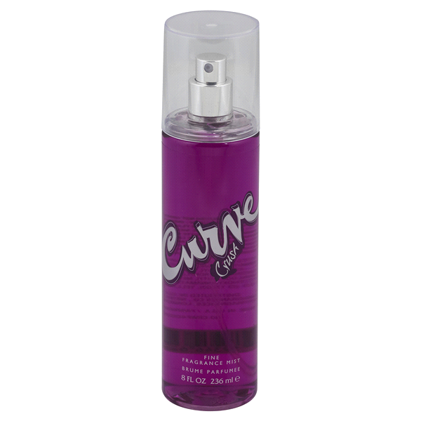 slide 1 of 2, Curve Crush by Curve Fine Fragrance Mist Women's Perfume, 8 fl oz
