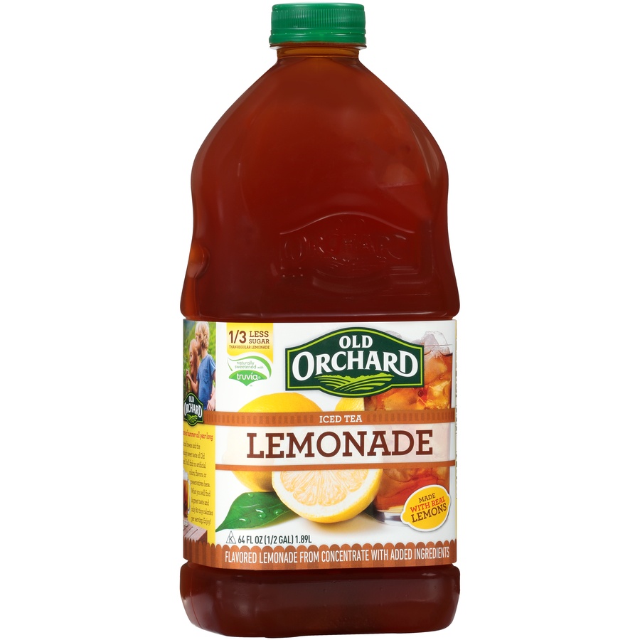 slide 4 of 8, Old Orchard Lemonade Iced Tea - 64 fl oz, 64 fl oz