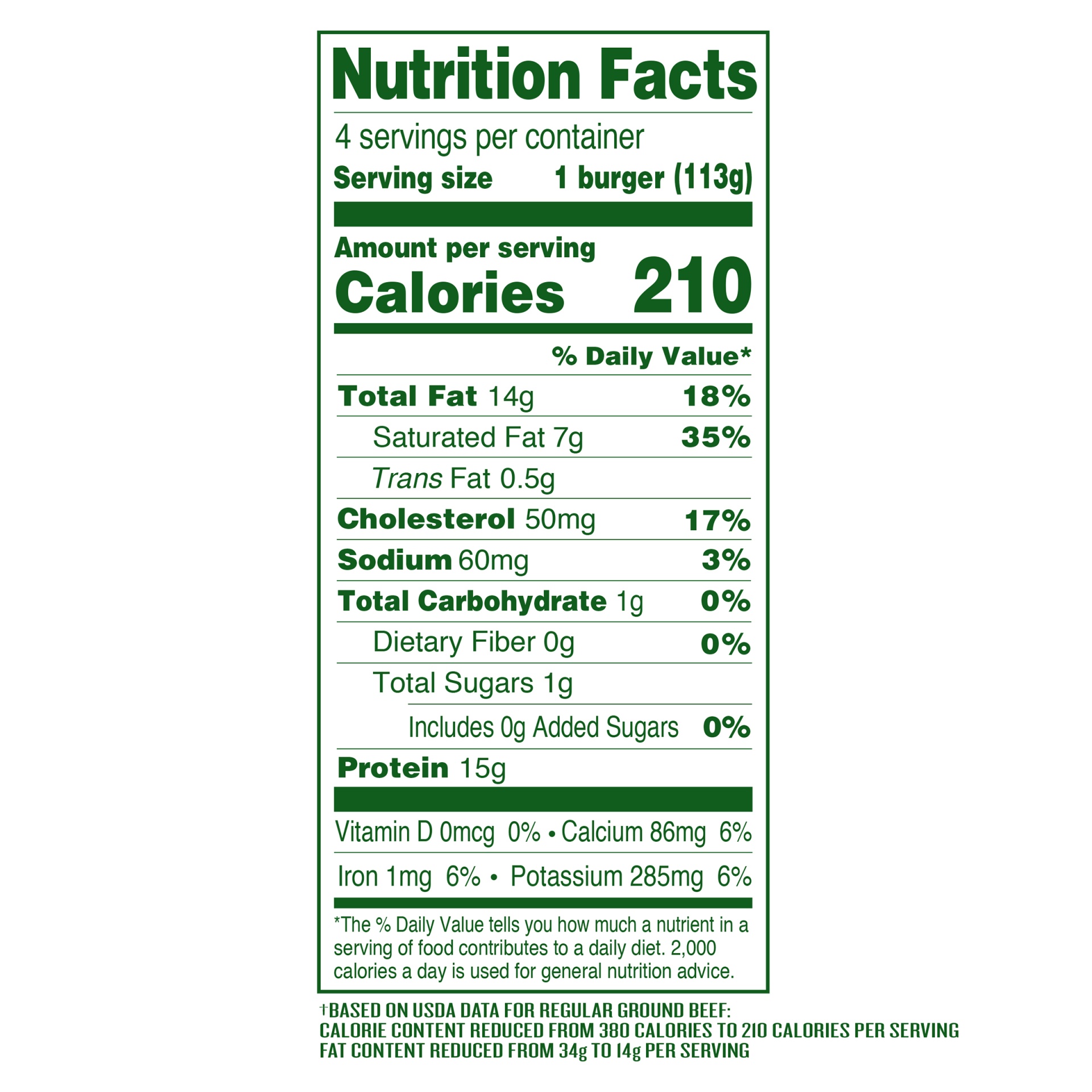 slide 2 of 3, Applegate The Great Organic Beef & Mushroom Blend Burger  , 16 oz