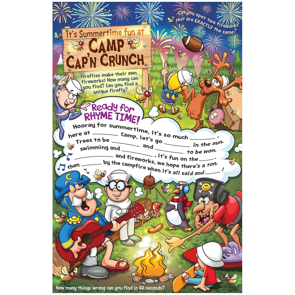 slide 4 of 6, Cap'n Crunch's Red White & Blue Crunch Cereal, 11.4 oz