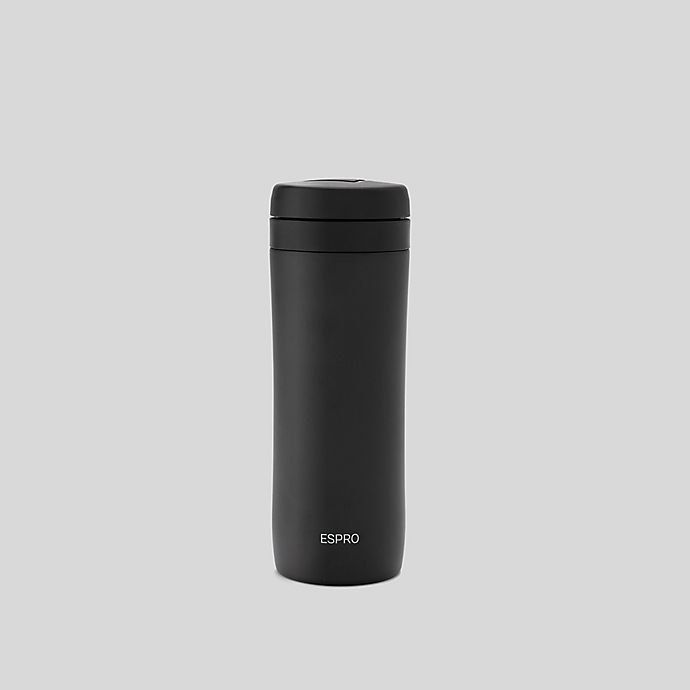 slide 2 of 2, ESPRO Coffee Travel Press - Matte Black, 12 oz