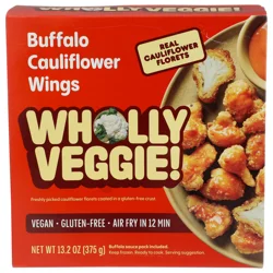 Wholly Veggie! Buffalo Cauliflower Wings 13.2 oz