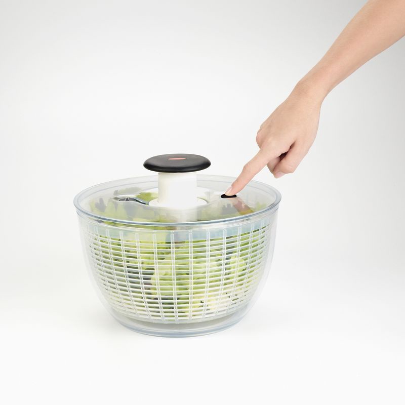 slide 3 of 5, OXO Salad Spinner, 1 ct