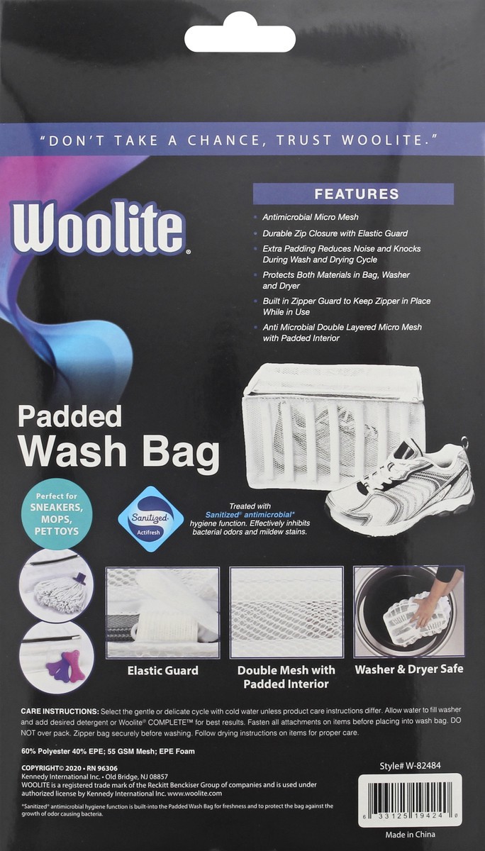 slide 4 of 12, Woolite Padded Wash Bag 1 ea, 1 ea