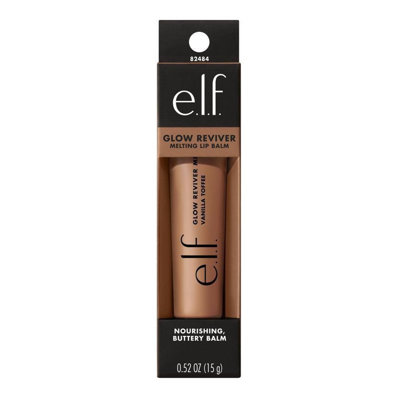 slide 10 of 14, e.l.f. Glow Reviver Melting Lip Balm, Vanilla Toffee, 0.52 oz