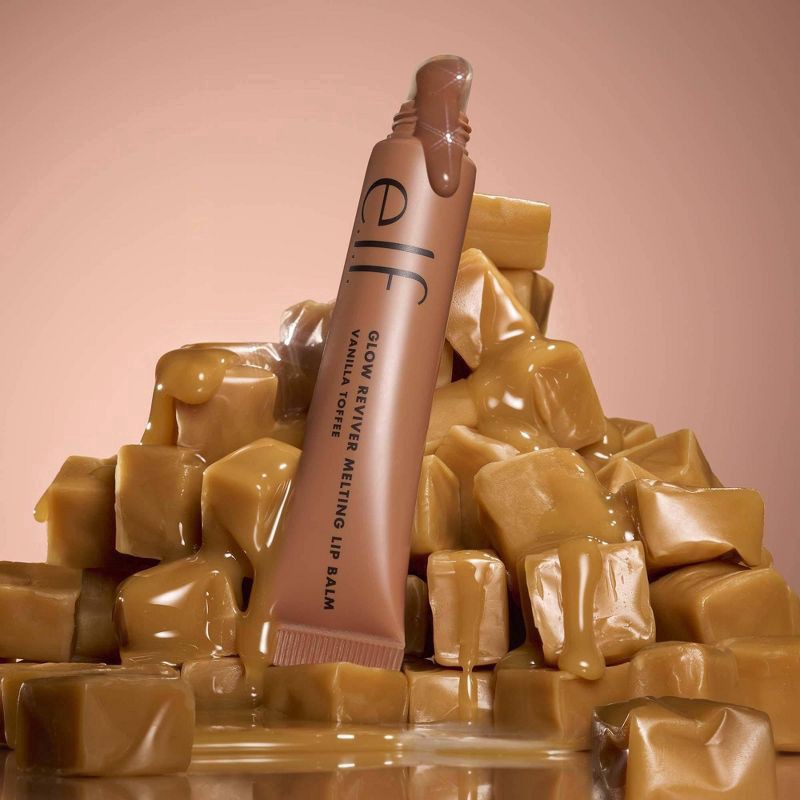 slide 2 of 14, e.l.f. Glow Reviver Melting Lip Balm, Vanilla Toffee, 0.52 oz