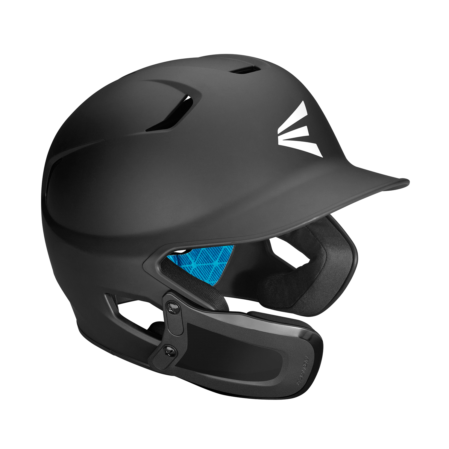 slide 2 of 2, Easton Z5 2.0 Matte Solid Batting Helmet w/ Universal Jaw Guard, Senior, Black, 1 ct