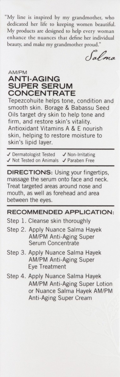 slide 5 of 5, Nuance Anti-Aging Super Serum Concentrate 1 oz, 1 oz