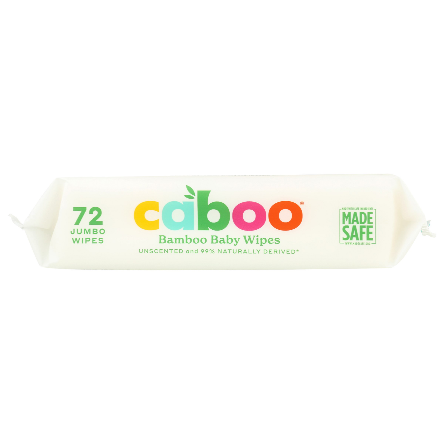 slide 2 of 3, Caboo Unscented Bamboo Baby Wipes Jumbo 72 ea, 72 ct