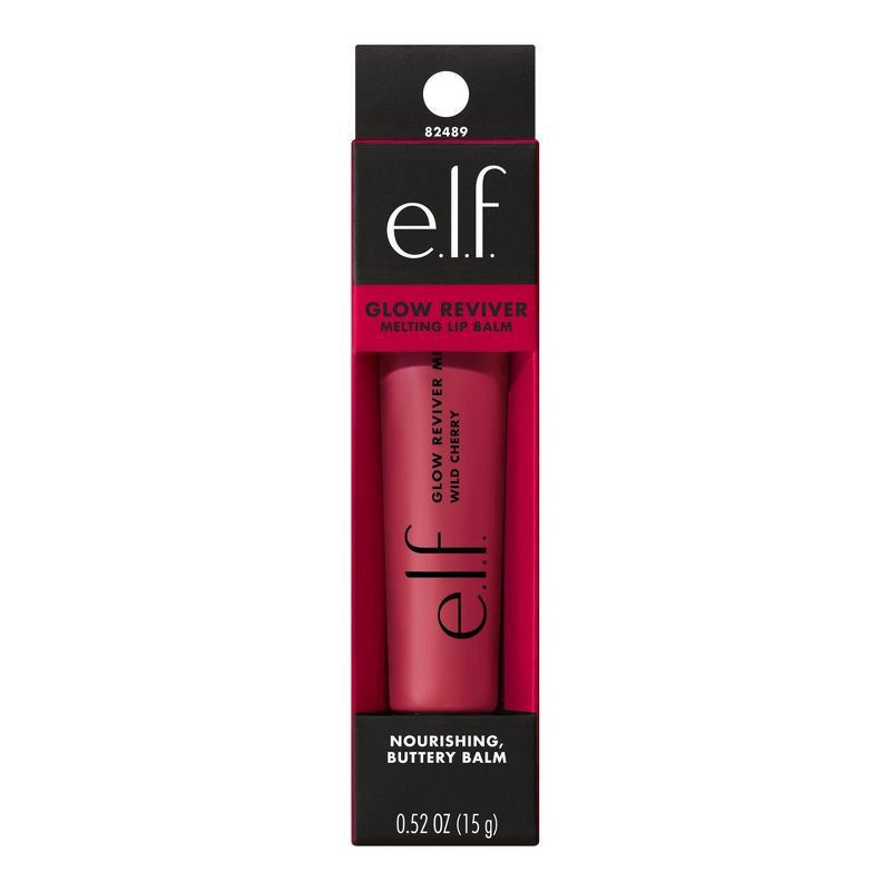 slide 2 of 14, e.l.f. Glow Reviver Melting Lip Balm Wild Cherry, 0.52 oz