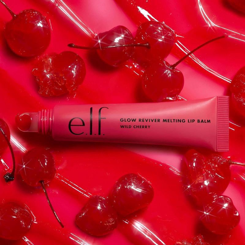 slide 7 of 14, e.l.f. Glow Reviver Melting Lip Balm Wild Cherry, 0.52 oz