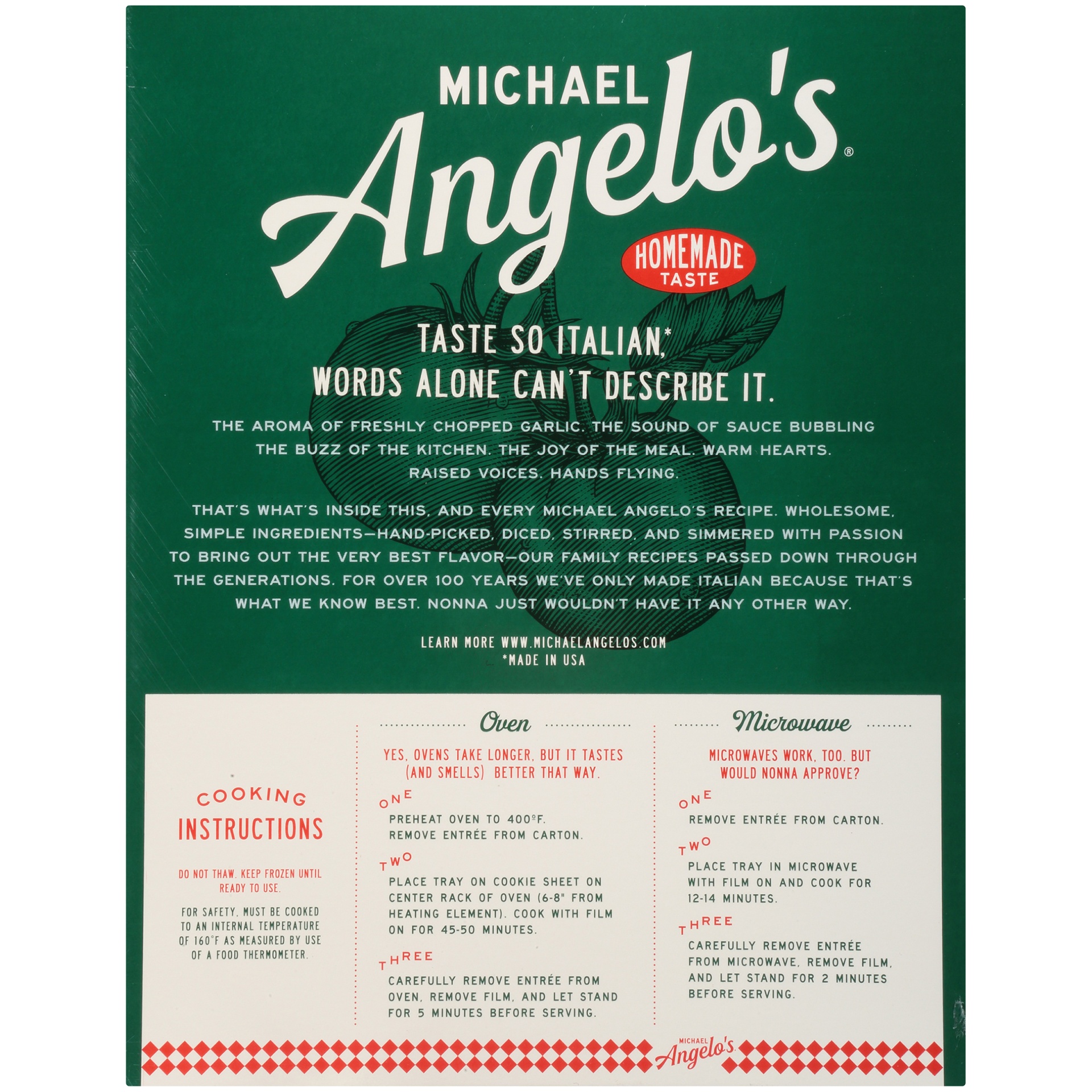 slide 6 of 8, Michael Angelo's Cheesy Pizza Pasta, 26 oz