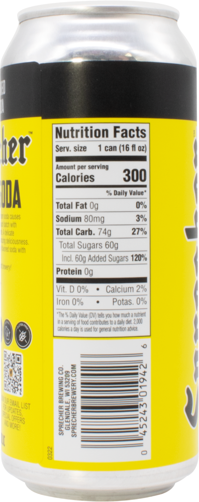 slide 2 of 3, Sprecher Cream Soda Single Can - 16 oz, 16 oz