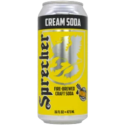 Sprecher Cream Soda Single Can - 16 oz