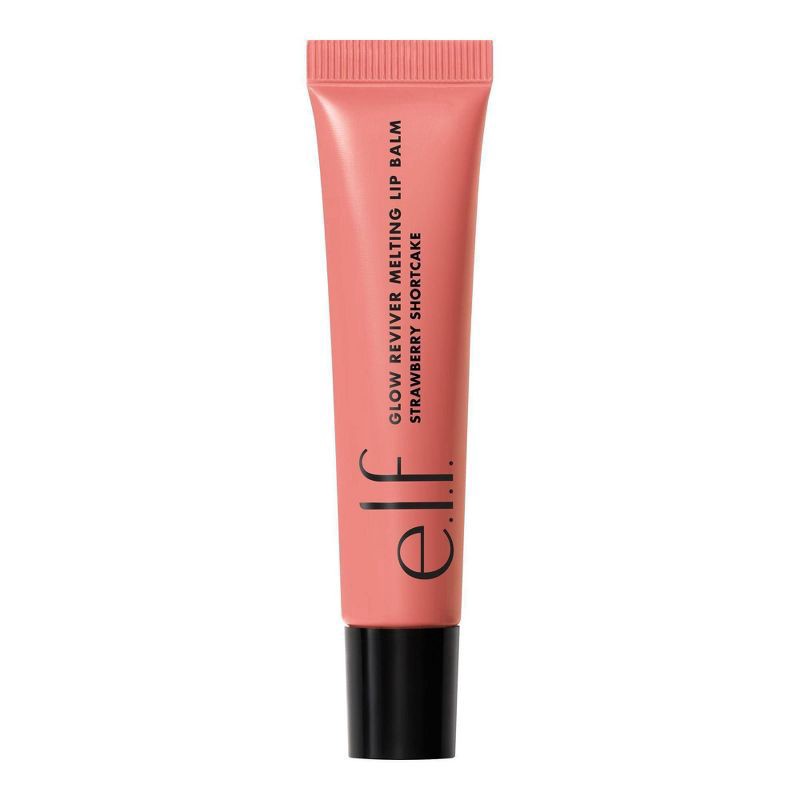 slide 12 of 14, e.l.f. Glow Reviver Melting Lip Balm, Strawberry Shortcake, 0.52 oz
