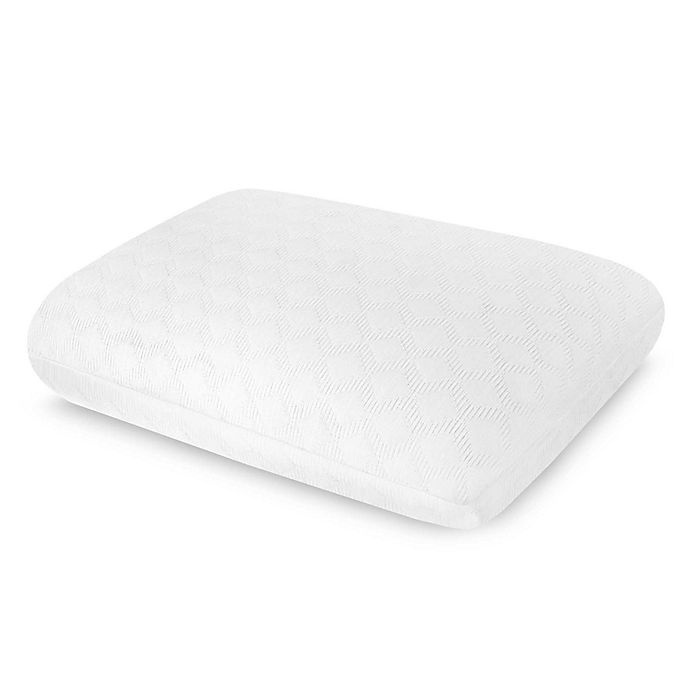 slide 1 of 10, Therapedic Classic Comfort Memory Foam Pillow - White, 1 ct