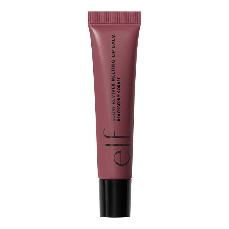 slide 10 of 14, e.l.f. Glow Reviver Melting Lip Balm, Blackberry Sorbet, 0.52 oz