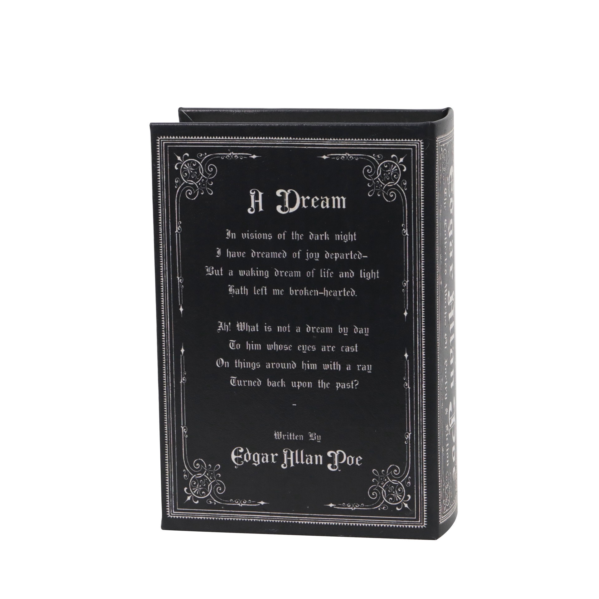 slide 3 of 3, 8" Edgar Allen Poe Book Tabletop Decor By Ashland, 5.38 in x 2.38 in x 8 in