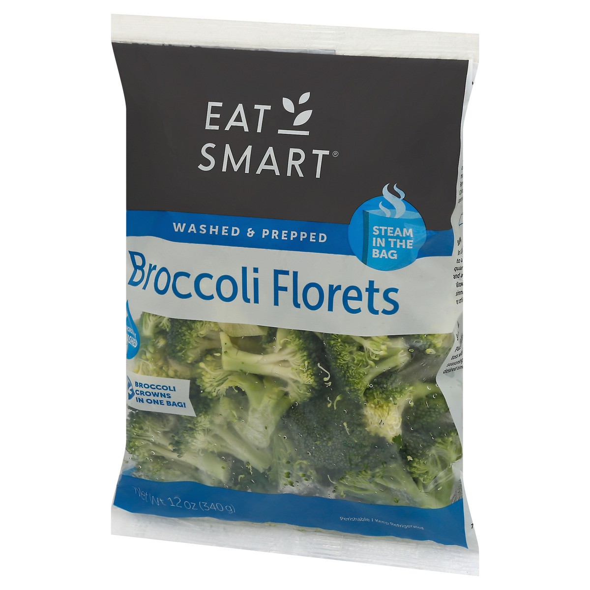 slide 3 of 13, Eat Smart Steam in the Bag Broccoli Florets 12 oz, 12 oz