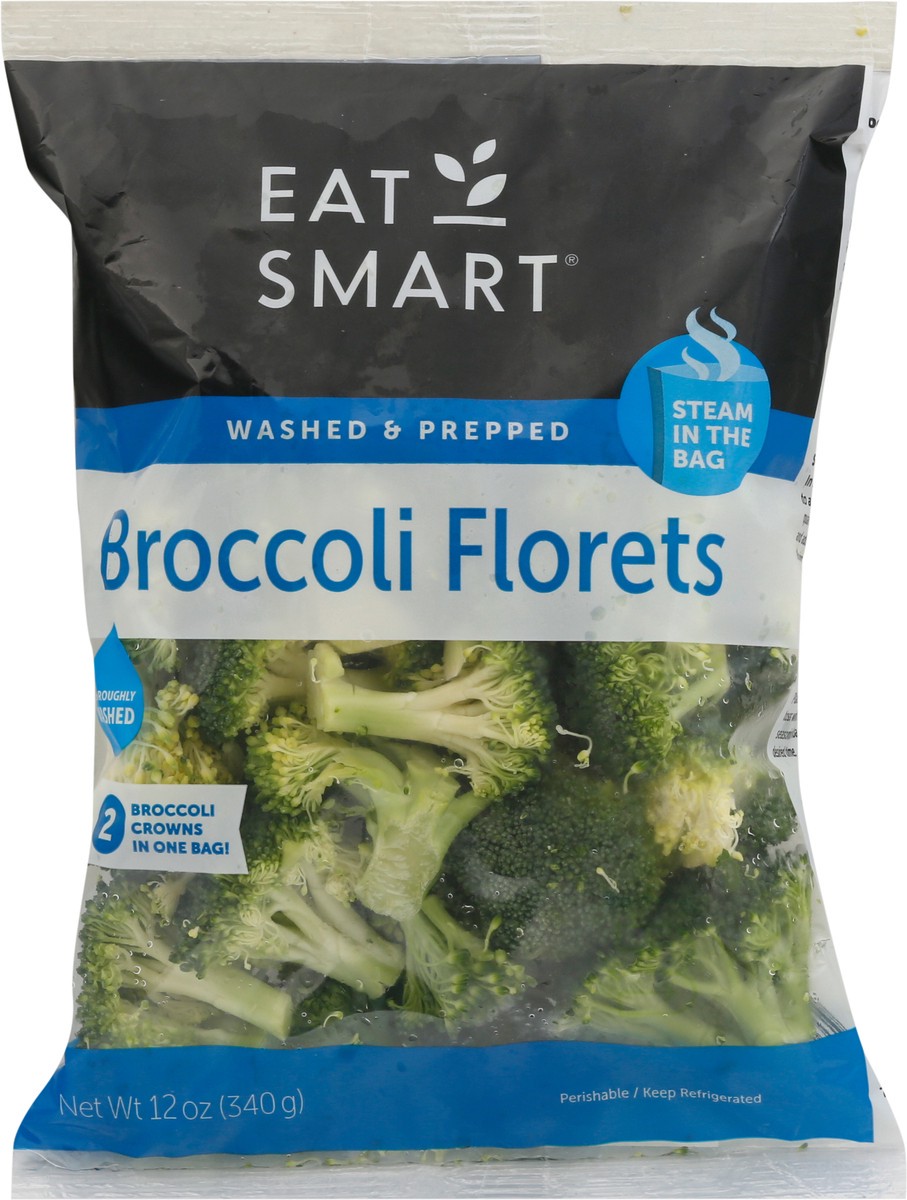 slide 5 of 13, Eat Smart Steam in the Bag Broccoli Florets 12 oz, 12 oz