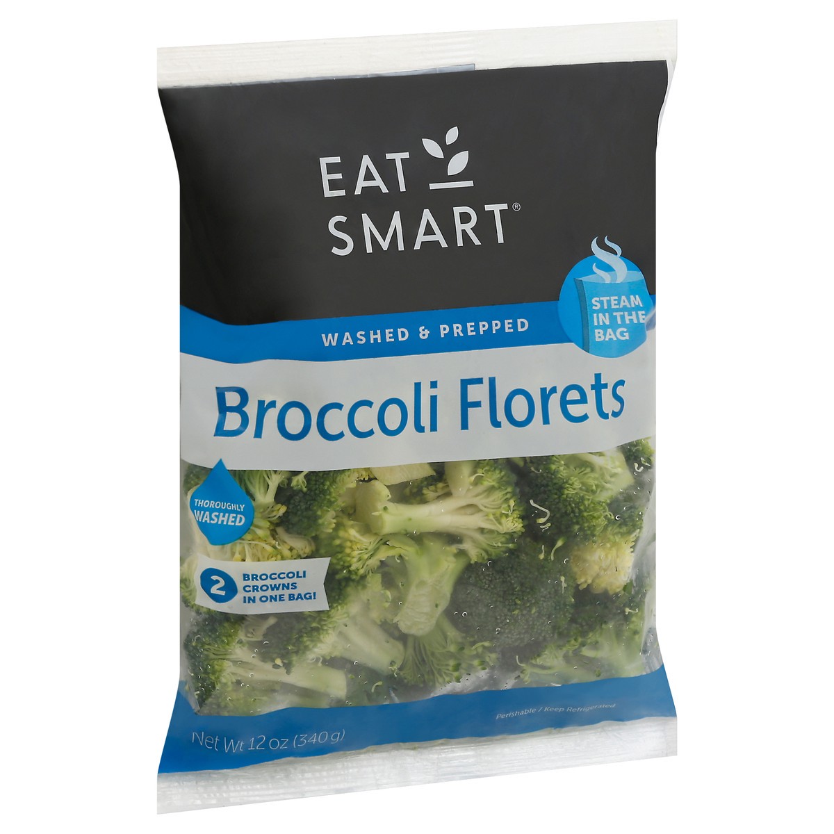 slide 11 of 13, Eat Smart Steam in the Bag Broccoli Florets 12 oz, 12 oz