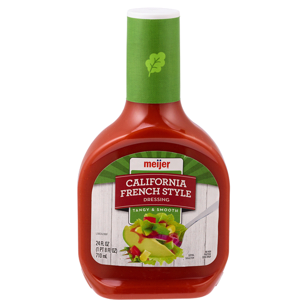 slide 1 of 2, Meijer California French Style Dressing, 24 oz