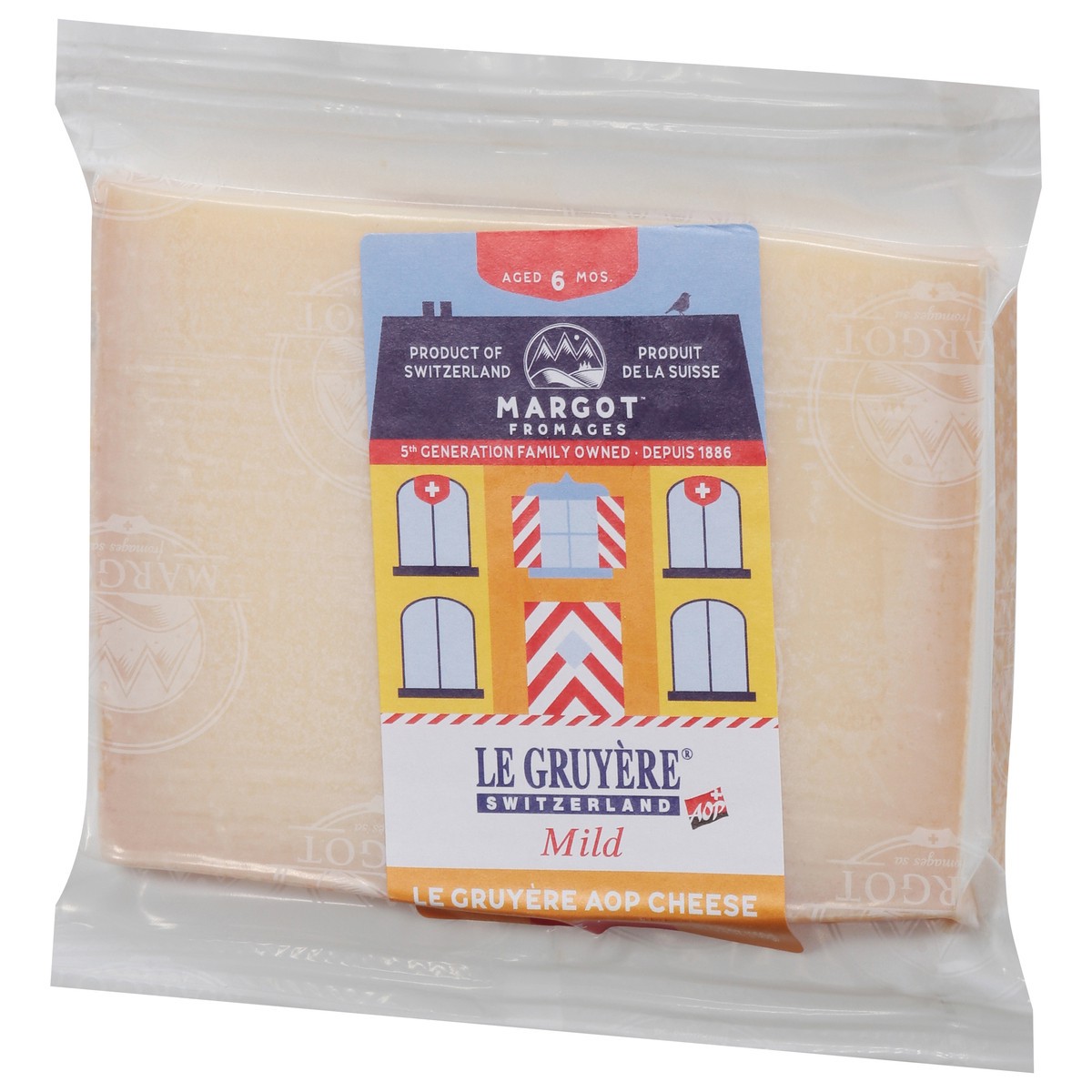 slide 5 of 9, Margot Fromages Mild Le Gruyere AOP Cheese 5.3 oz, 5.3 oz