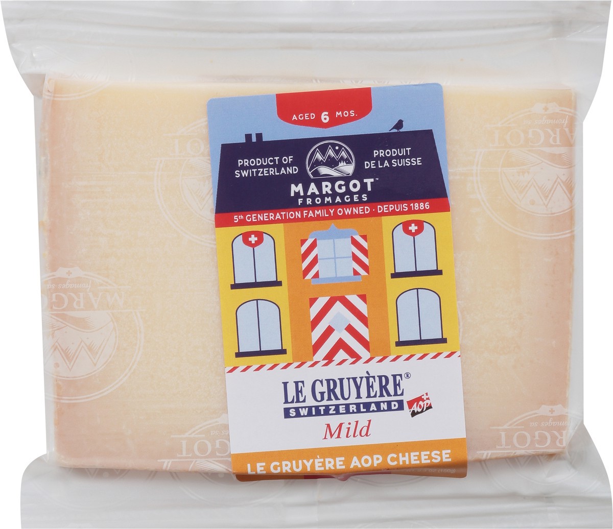 slide 7 of 9, Margot Fromages Mild Le Gruyere AOP Cheese 5.3 oz, 5.3 oz