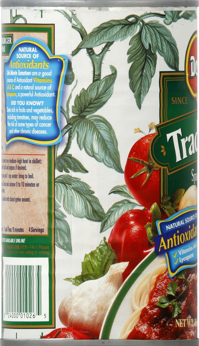 slide 5 of 7, Del Monte Pasta Sauce 26.5 oz, 26.5 oz