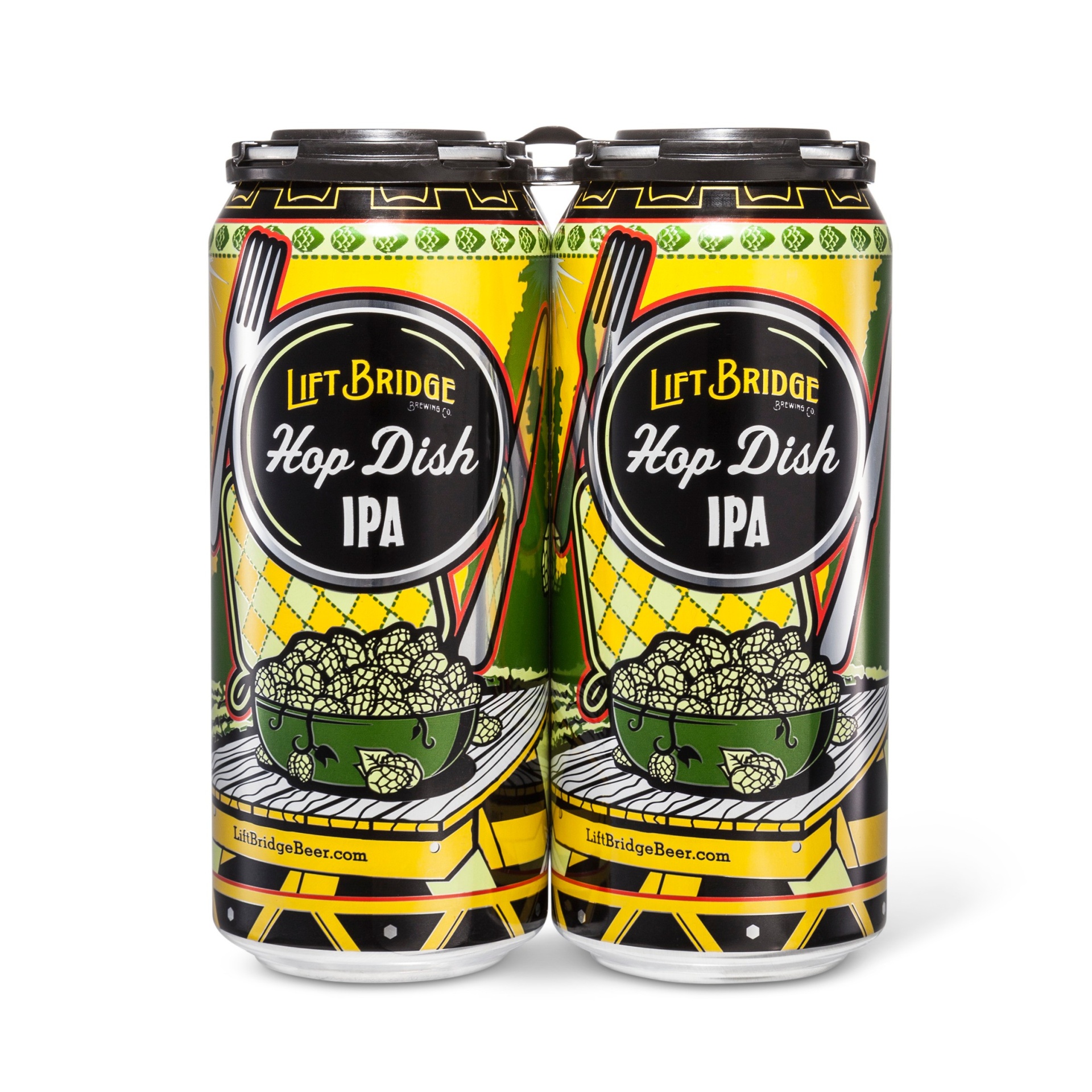 slide 1 of 1, Lift Bridge Brewing Co. Lift Bridge Hop Dish IPA Beer - 4pk/16 fl oz Cans, 4 ct; 16 fl oz