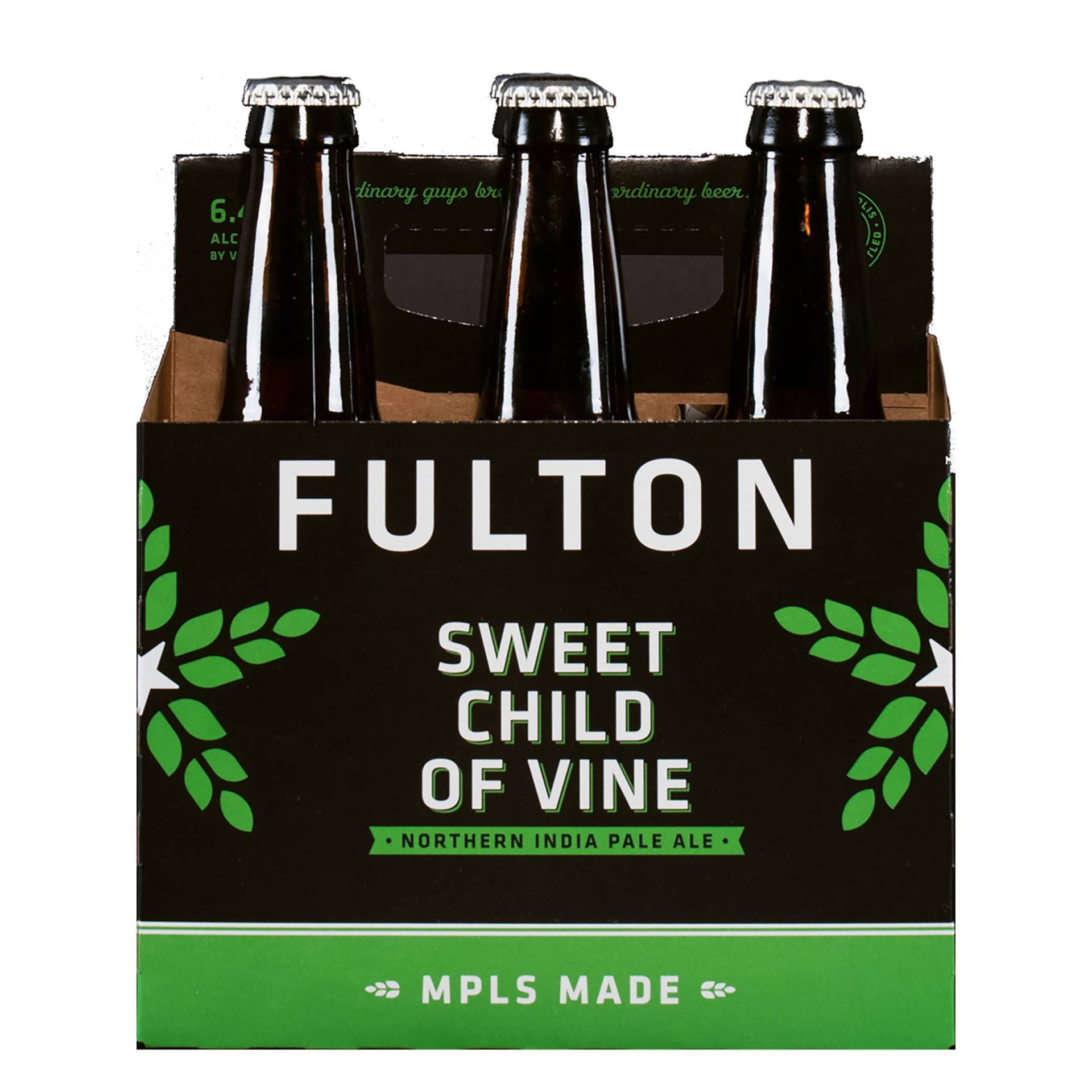 slide 1 of 1, Fulton Sweet Child of Vine IPA Beer - 6k/12 fl oz Bottles, 12 fl oz
