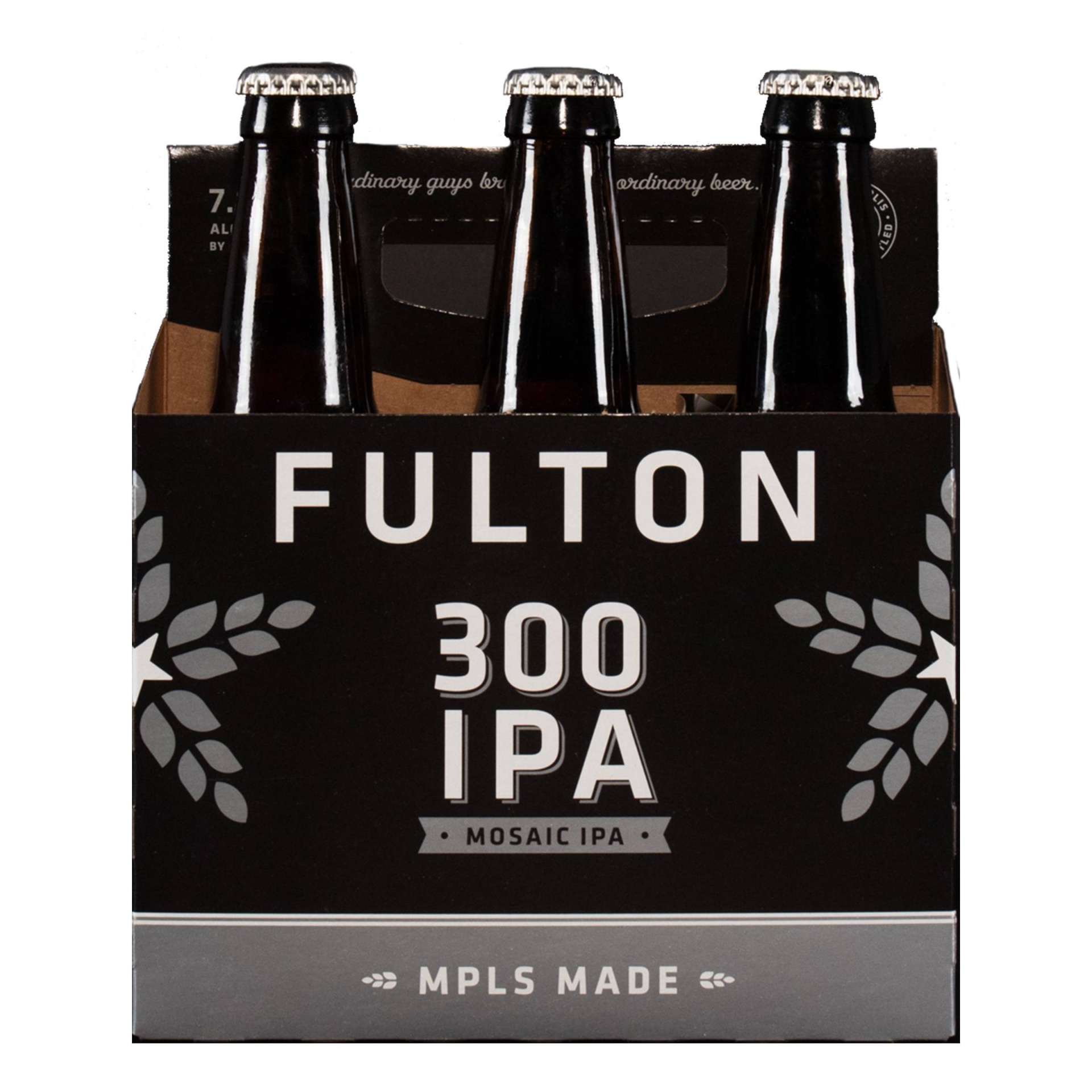 slide 1 of 1, Fulton 300 IPA Beer - 6pk/12 fl oz Bottles, 6 ct; 12 fl oz