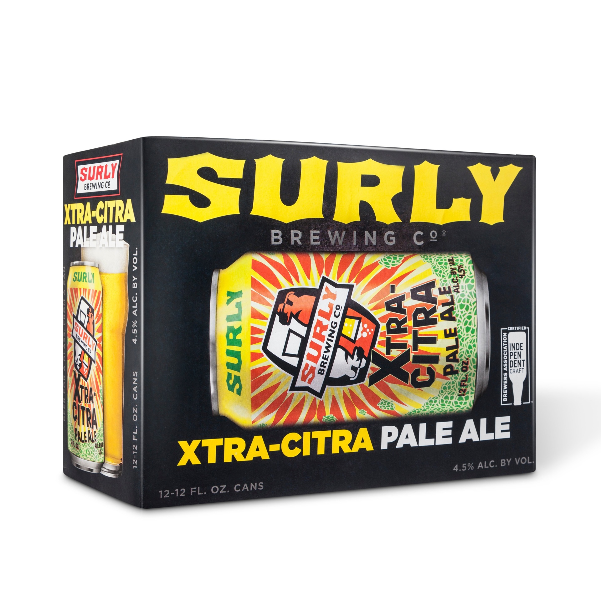 slide 1 of 2, Surly Brewing Co. Surly Xtra Citra Session Pale Ale Beer, 12 ct; 12 fl oz