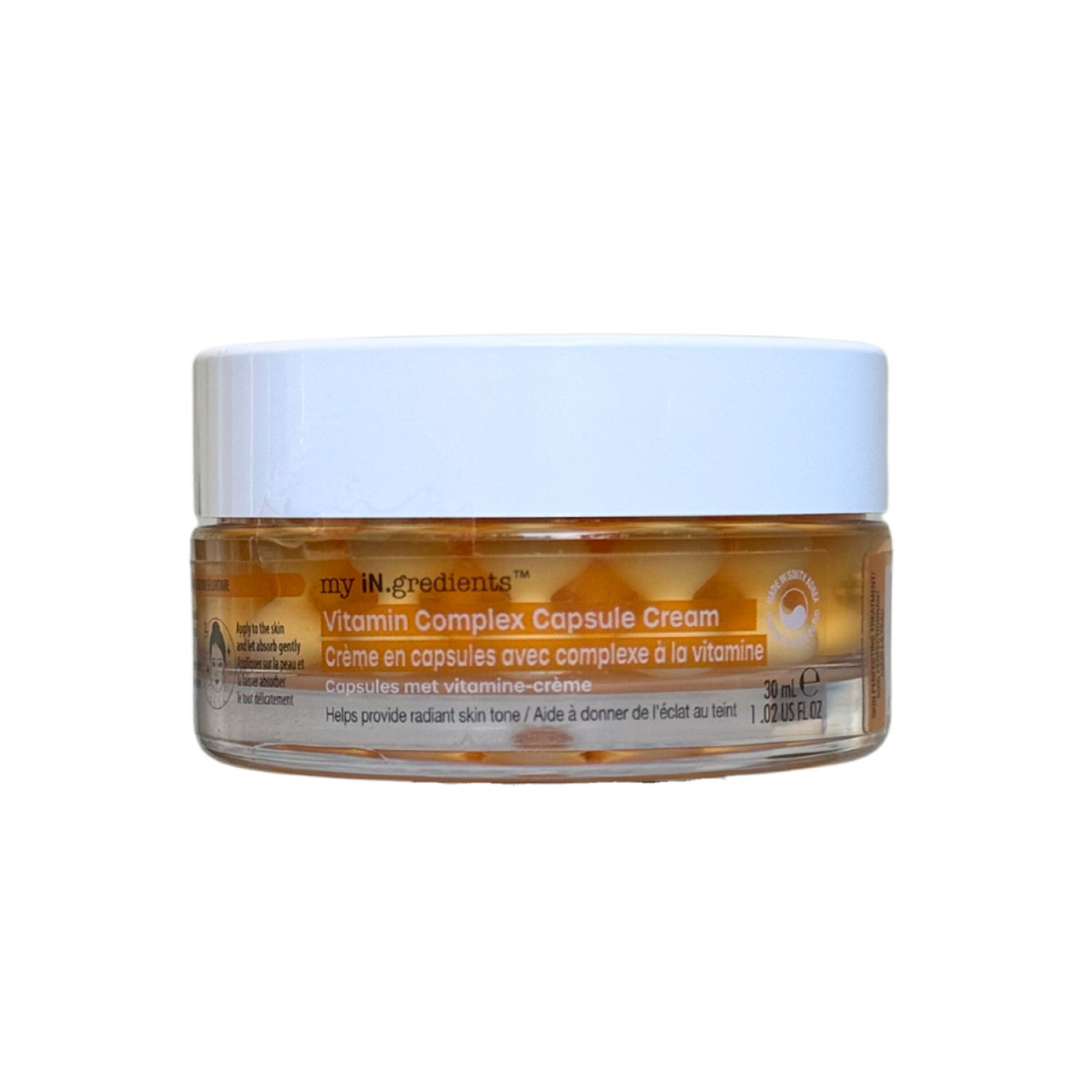 slide 1 of 2, My iN.gredients Vitamin Complex Capsule Cream, 1 ct