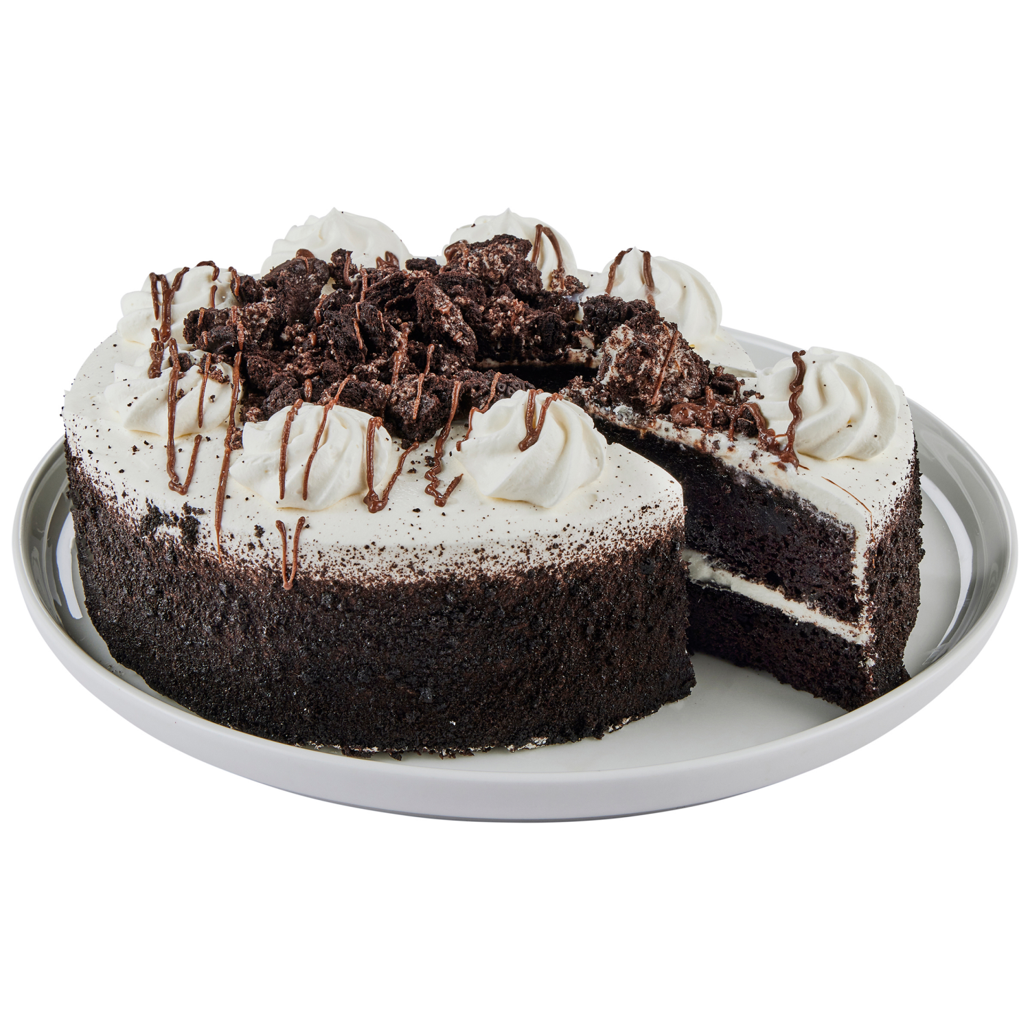 slide 6 of 6, Fresh From Meijer Cookie & Cream Cake, 8 inch, 29.1 oz