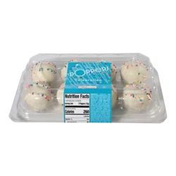 Vanilla Celebration Cake Poppers, 8ct