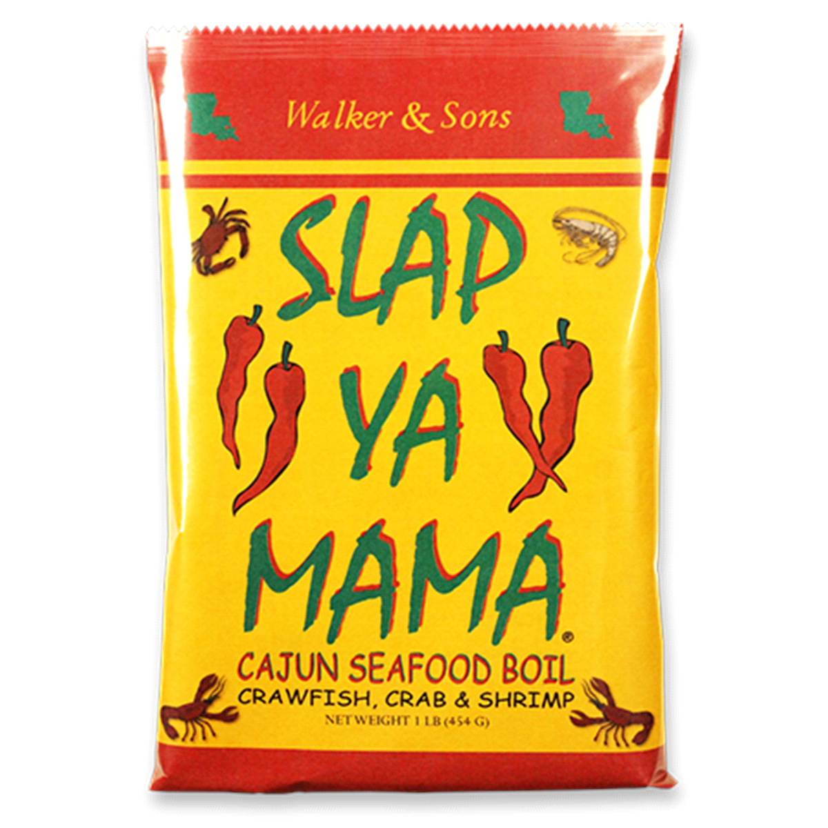 slide 1 of 6, Slap Ya Mama Seafood Boil Cajun Seasoning, 1 lb