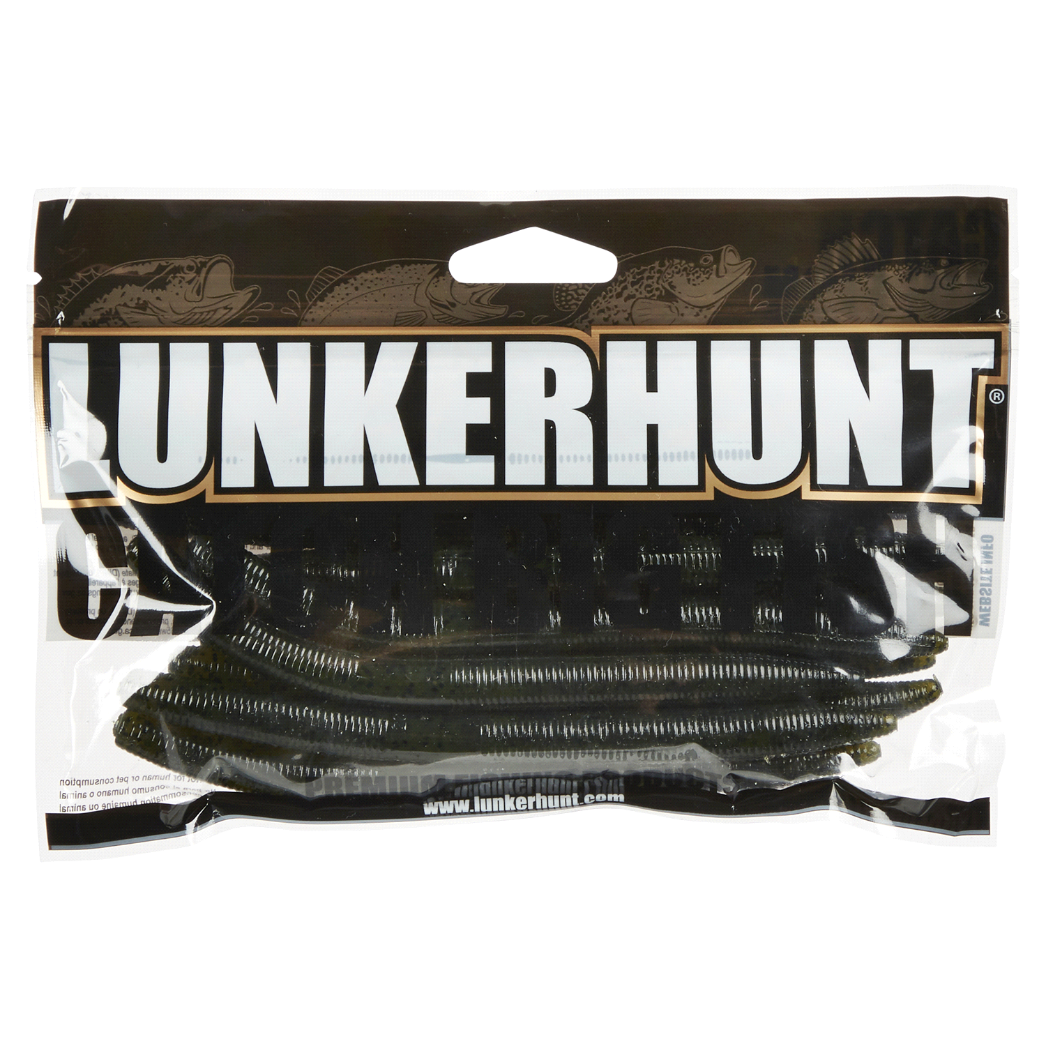 slide 1 of 5, Lunkerhunt Lunker Sticks - Leech 5", 1 ct