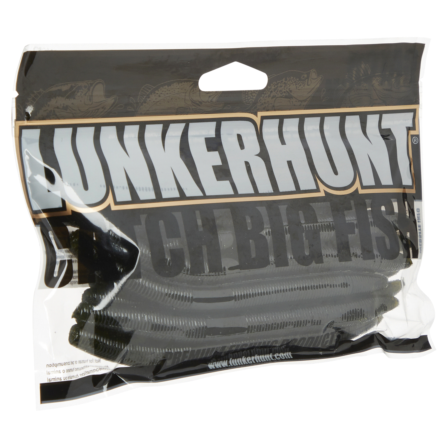 slide 4 of 5, Lunkerhunt Lunker Sticks - Leech 5", 1 ct