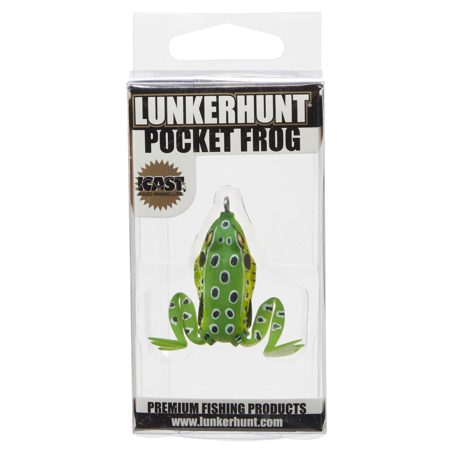 slide 1 of 5, Lunkerhunt Pocket Frog - Leopard Frog, 1 ct